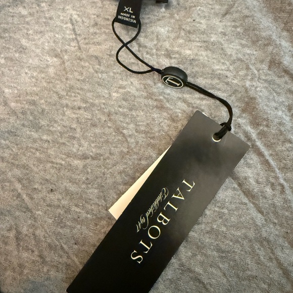 Talbots Silver Sequin Tank Top - Picture 2 of 3